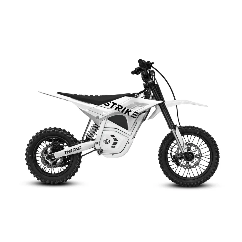 Strike Shadow 48v Electric Dirt Bike for Kids & Youth by Throne Cycles - Image 2